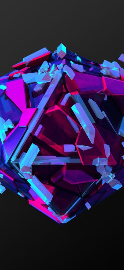 Fond d'écran iPhone Abstract Colorful Cgi Triangle Art