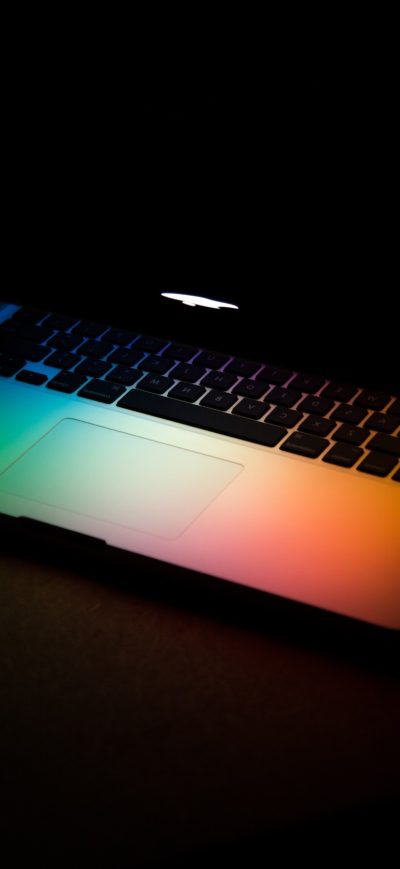 Fond d'écran iPhone Macbook Keyboard Colorful