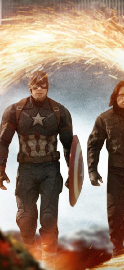 Fond d'écran iPhone Doctor Strange Captain America Winter Solider In Avengers Infinity War 2018