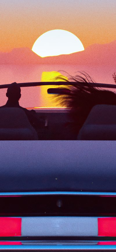 Fond d'écran iPhone Evening Date Place Car Ride 4k