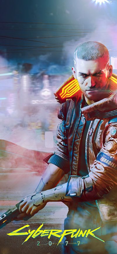 Fond d'écran iPhone 4k Cyberpunk 2077 New