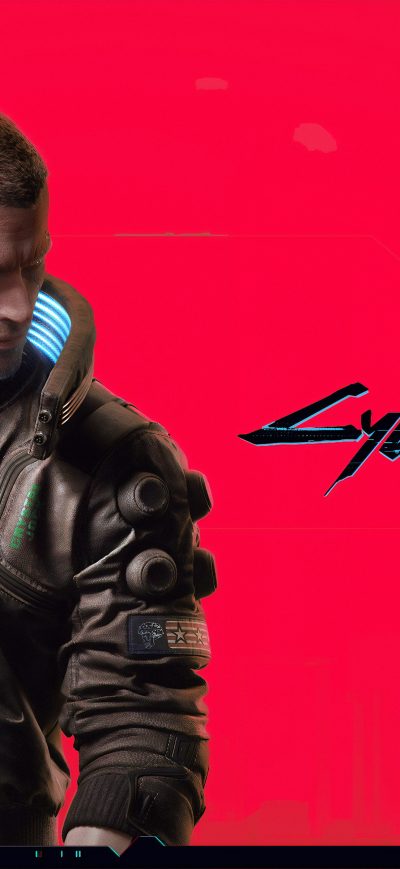 Fond d'écran iPhone Cyberpunk 2077 Custom Poster 4k