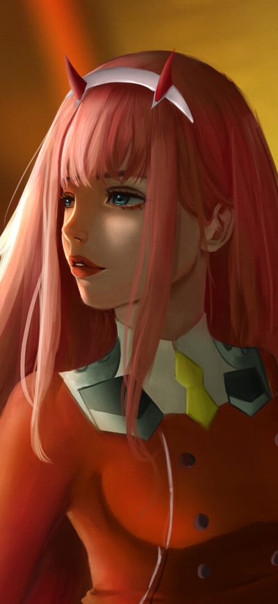 Fond d'écran iPhone Anime Zero Two Darling In The Franx