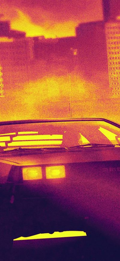 Fond d'écran iPhone DMC DeLorean Hotline Miami Video Game Cover Art