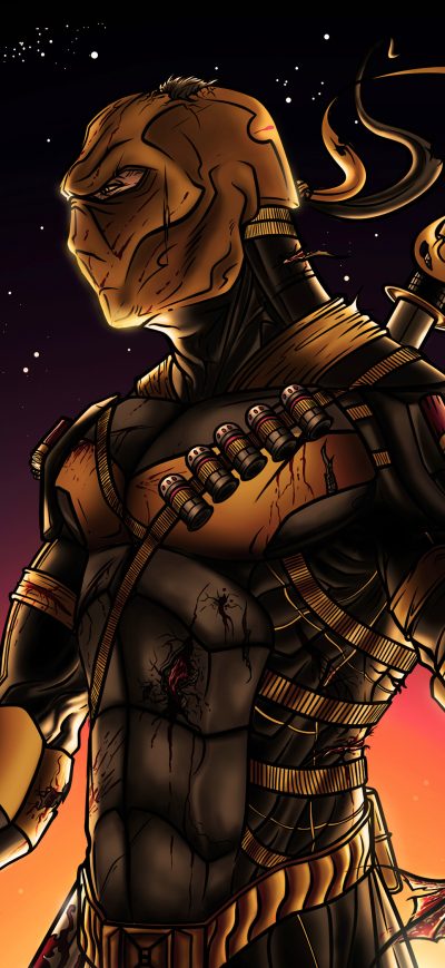 Fond d'écran iPhone Deathstroke 2020 4k Artwork