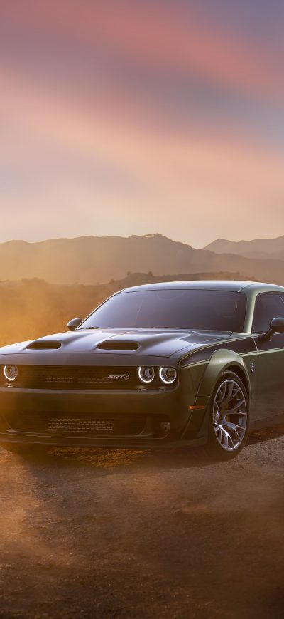 Fond d'écran iPhone 2022 Dodge Challenger SRT 8k