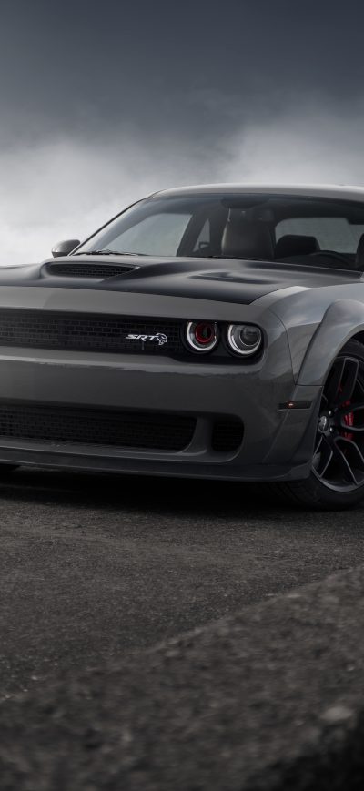 Fond d'écran iPhone Dodge Challenger Demon SRT 4k