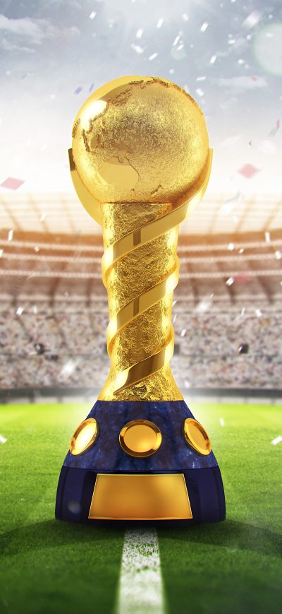 Fond d'écran iPhone FIFA World Cup Russia 2018 Trophy