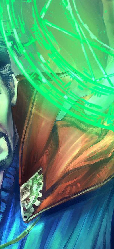 Fond d'écran Artwork Doctor Strange sur iPhone