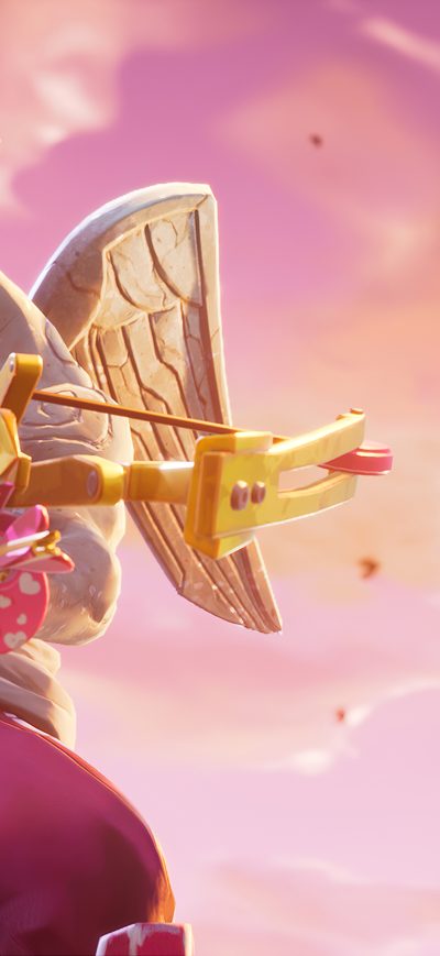 Fond d'écran iPhone Love Ranger Fortnite 4k