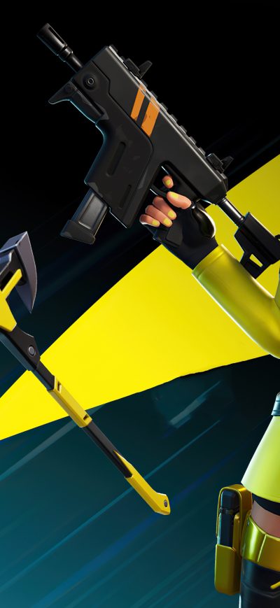 Fond d'écran iPhone Yellow Jacket Fortnite 2020