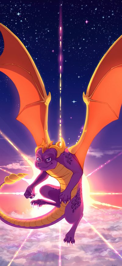 Fond d'écran Spyro The Legend Of Spyro 5k sur iPhone