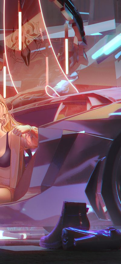 Fond d'écran iPhone Honkai Impact 5k