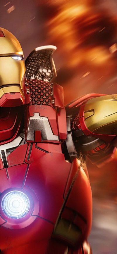 Fond d'écran 4k Ironman 2019 sur iPhone