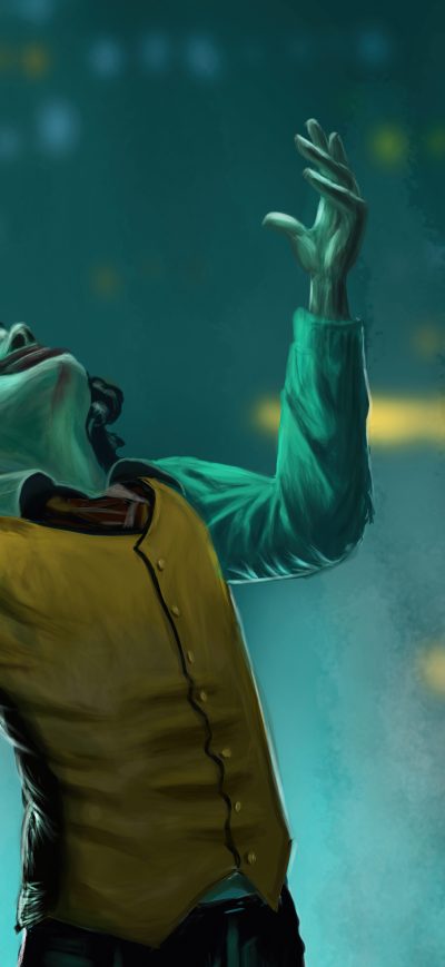 Fond d'écran iPhone Joker Dance Sketch 4k