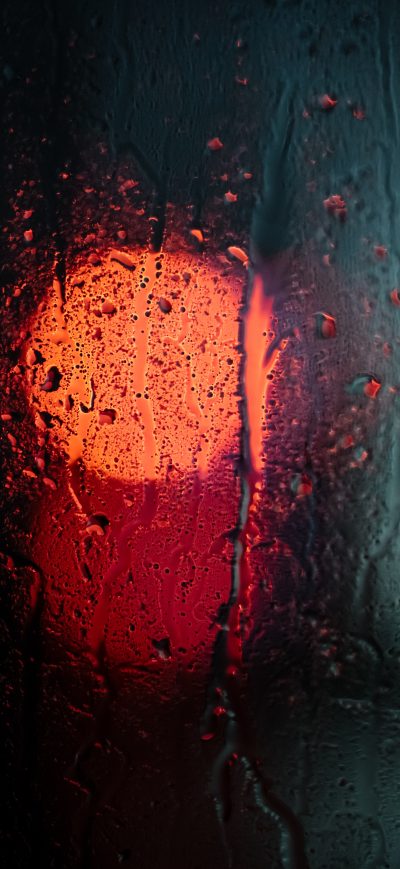 Fond d'écran iPhone Raining Night Drops Macro 5k
