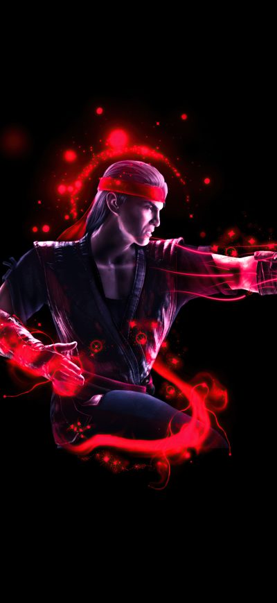 Fond d'écran iPhone Liu Kang Mortal Kombat Minimal 5k