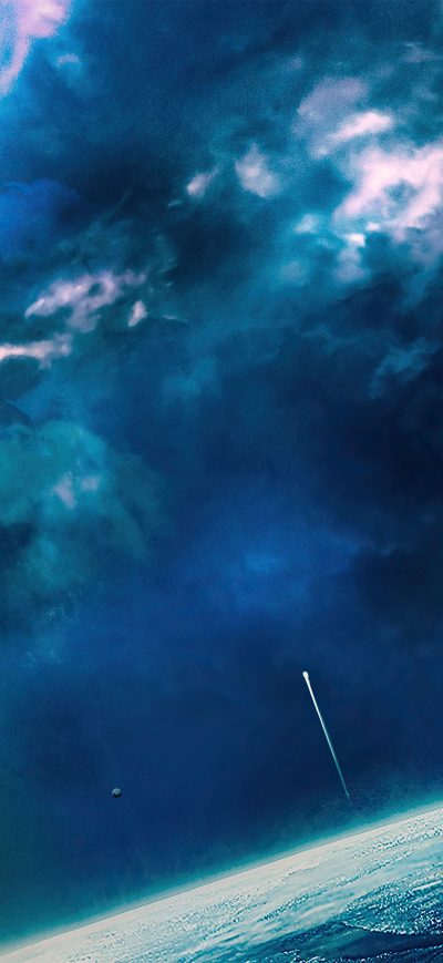 Fond d'écran iPhone Rise Planets Space 4k
