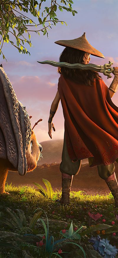 Fond d'écran iPhone Disney Raya And The Last Dragon 2021