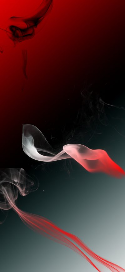 Fond d'écran iPhone Red Smoke Digital Art 4k