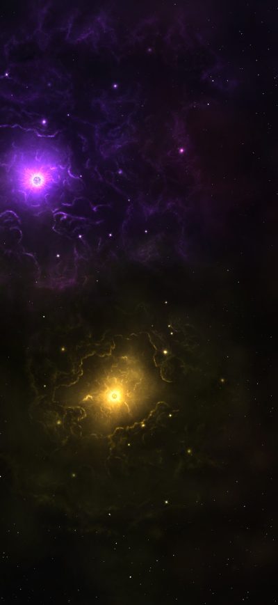 Fond d'écran Infinity Constellation 4k sur iPhone