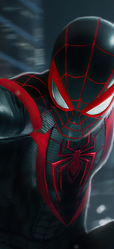 Fond d'écran iPhone 4k Spider Man Miles Morales 2020