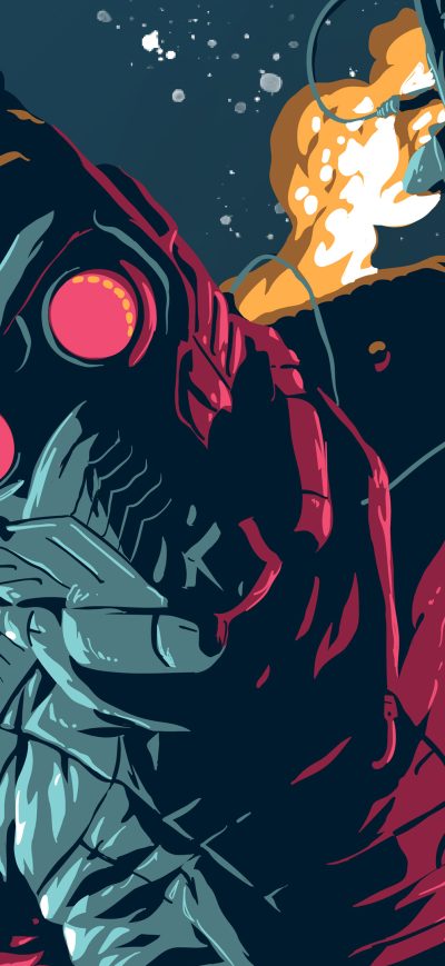 Fond d'écran iPhone Star Lord 4k New Artwork