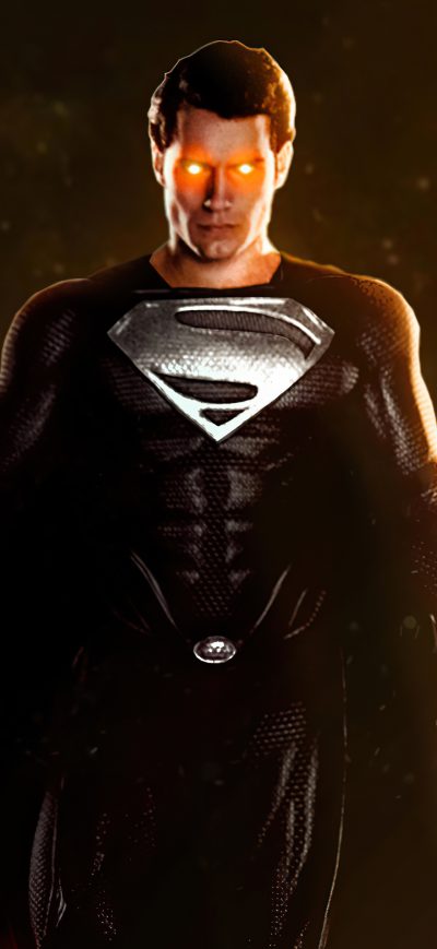 Fond d'écran iPhone Black Suit Superman Snyder Cut 5k