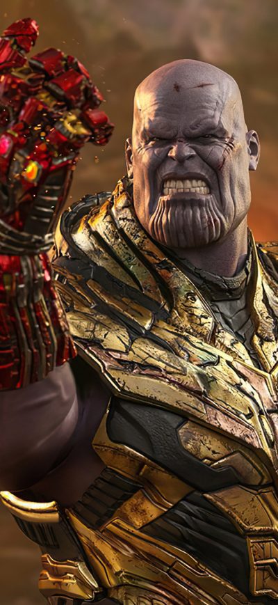 Fond d'écran iPhone Thanos I Am Inevitable