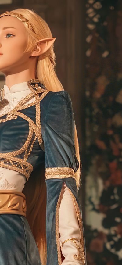 Fond d'écran iPhone The Legend Of Zelda Cosplay 4k