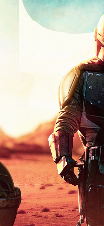 Fond d'écran iPhone The Mandalorian Tvseries