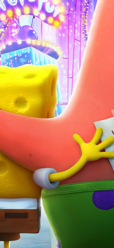 Fond d'écran iPhone The SpongeBob Movie Sponge On The Run