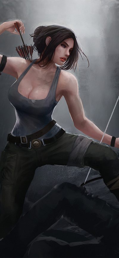 Fond d'écran iPhone Tomb Raider Art4k
