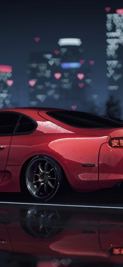 Fond d'écran iPhone Toyota Supra Nfs4k