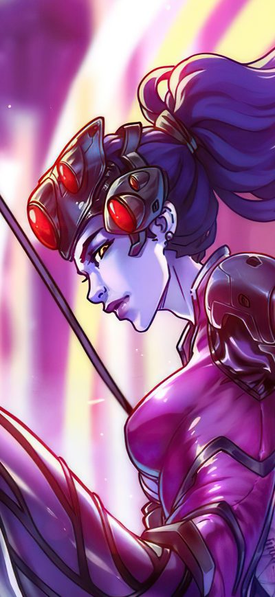 Fond d'écran iPhone Widowmaker Jump 4k