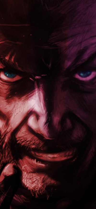 Fond d'écran iPhone Wolverine Angry Art