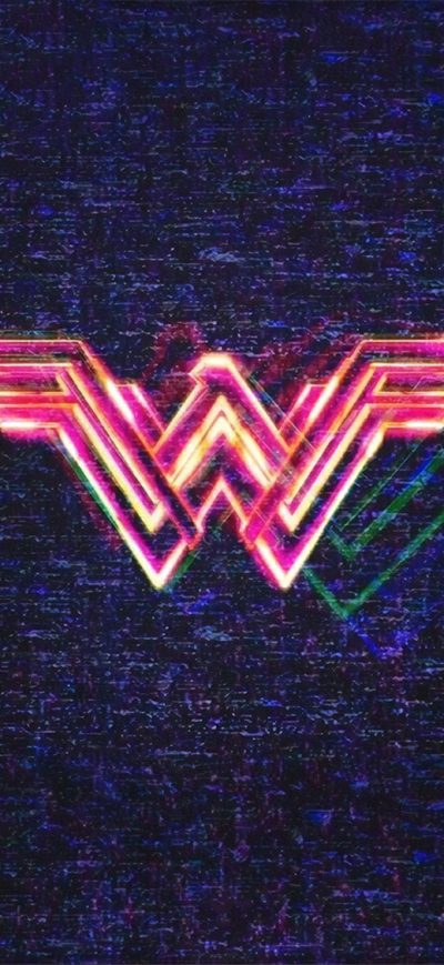Fond d'écran iPhone Wonder Woman 1984 Logo Poster