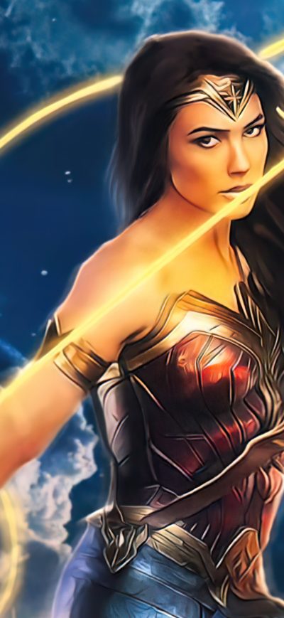 Fond d'écran iPhone Wonder Woman Angel Of Hope 4k