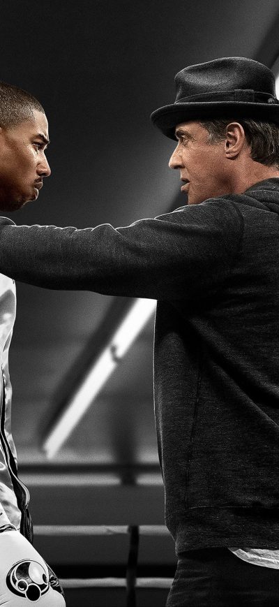 Fond d'écran iPhone Michael B Jordan And Sylvester Stallone In Creed Movie