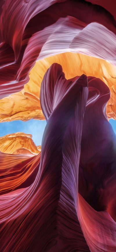 Fond d'écran iPhone Antelope Canyon 4k