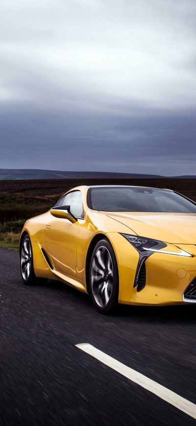 Fond d'écran iPhone 2017 Lexus LC 500 4k
