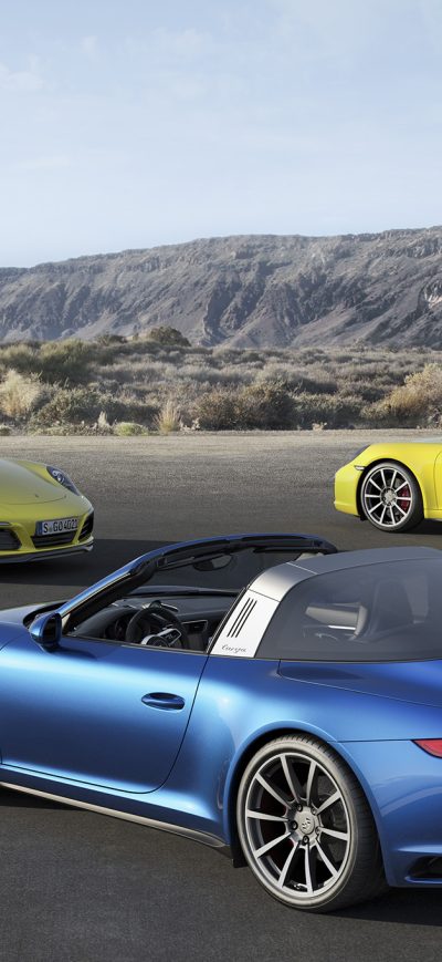 Fond d'écran iPhone 2017 Porsche 911 Targa 4