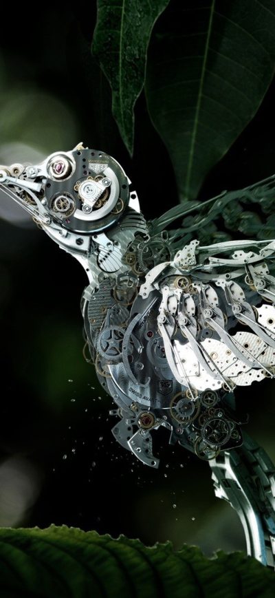 Fond d'écran iPhone Mechanical Bird