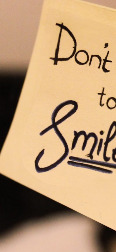 Fond d'écran iPhone Dont Forget To Smile Msg