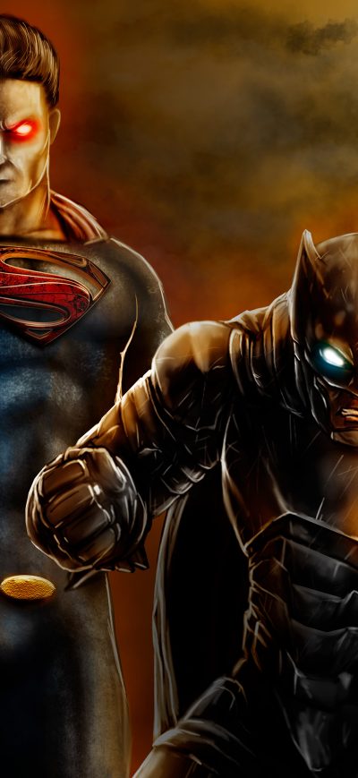 Fond d'écran iPhone Batman Superman 4k