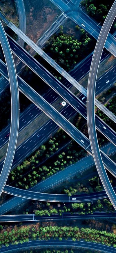 Fond d'écran Expressway sur iPhone