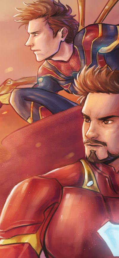 Fond d'écran iPhone Iron Man Doctor Strange Spiderman 4k
