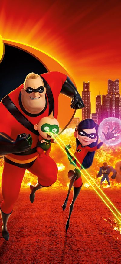 Fond d'écran iPhone The Incredibles 2 12k