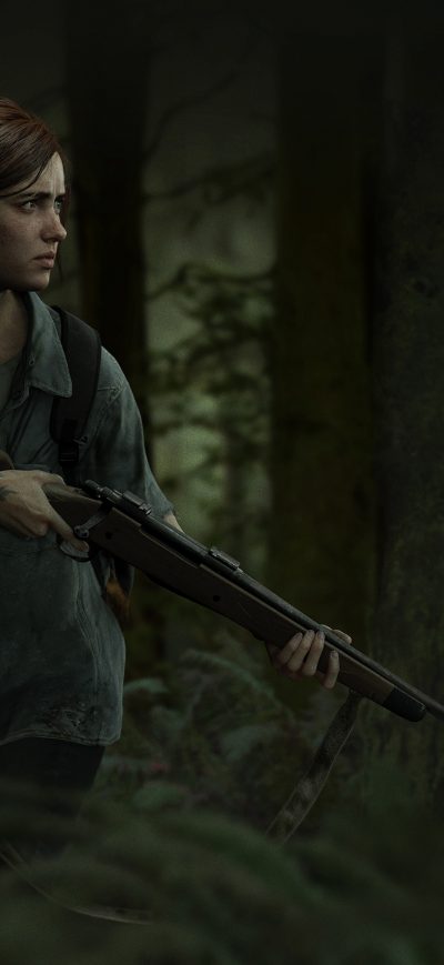 Fond d'écran iPhone Elle The Last Of Us Part 2 5k