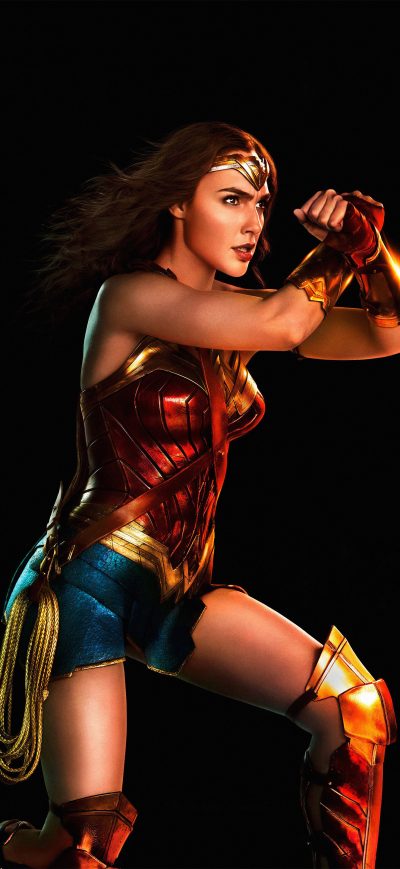 Fond d'écran iPhone Wonder Woman Justice League 5k